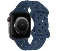 Beline do Watch Silicone Woven 42/44/45/49mm Niebieski