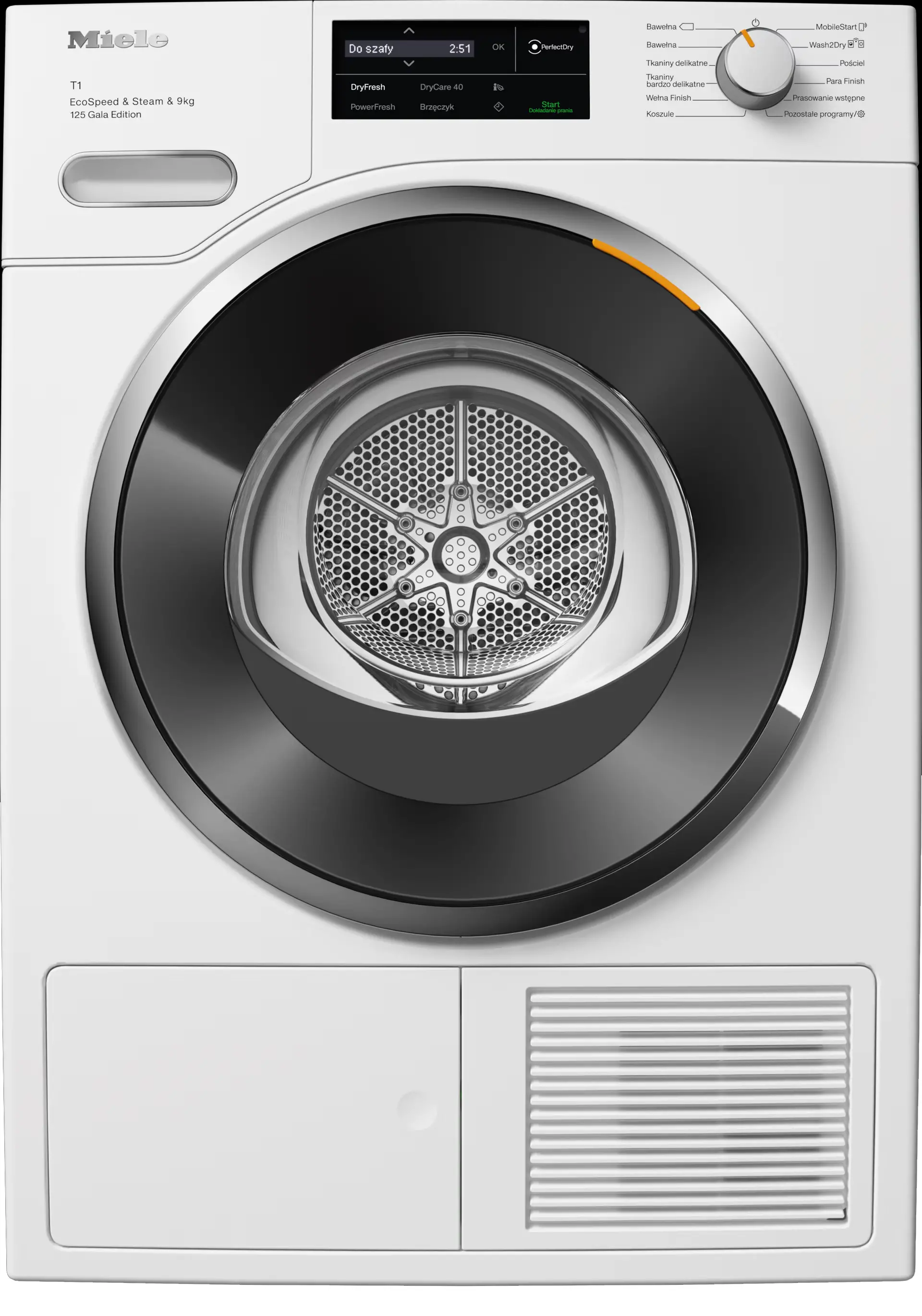 Miele 125 Gala Edition TWL680WP 64,3cm 9kg Zdalne sterowanie