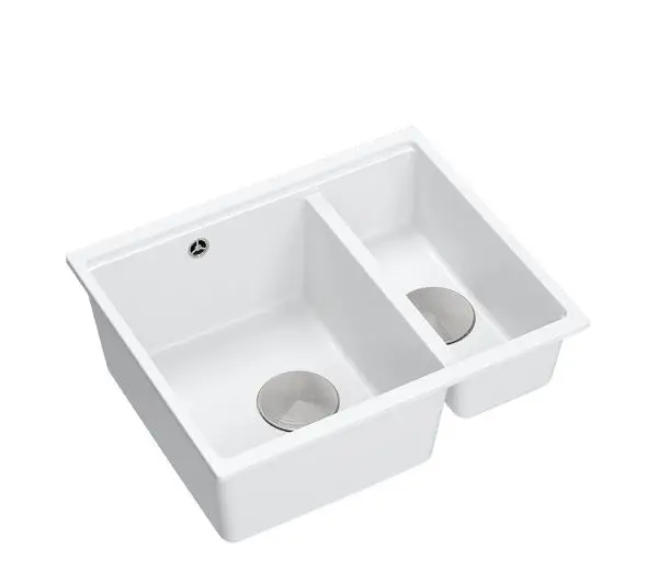Quadron LOGAN 150 HCQL5646U1-BS_I Granitowy Snow white/Stal szlachetna