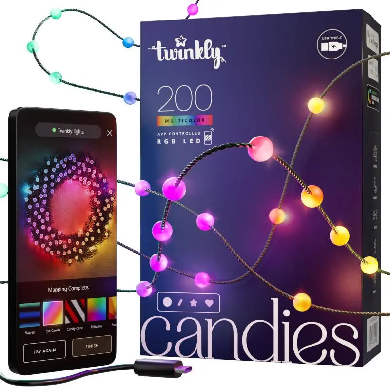 Twinkly CANDIES 200xLED 12m