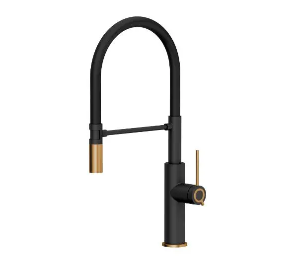 Quadron Gemma Q Line 3623501BLMPVDC1 Pure carbon/Miedź Stal szlachetna