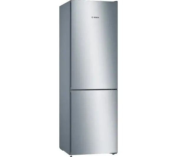 Bosch Serie 4 KGN36VLED Pełny No Frost 186cm Szuflada z kontrolą wilgotności Stalowy