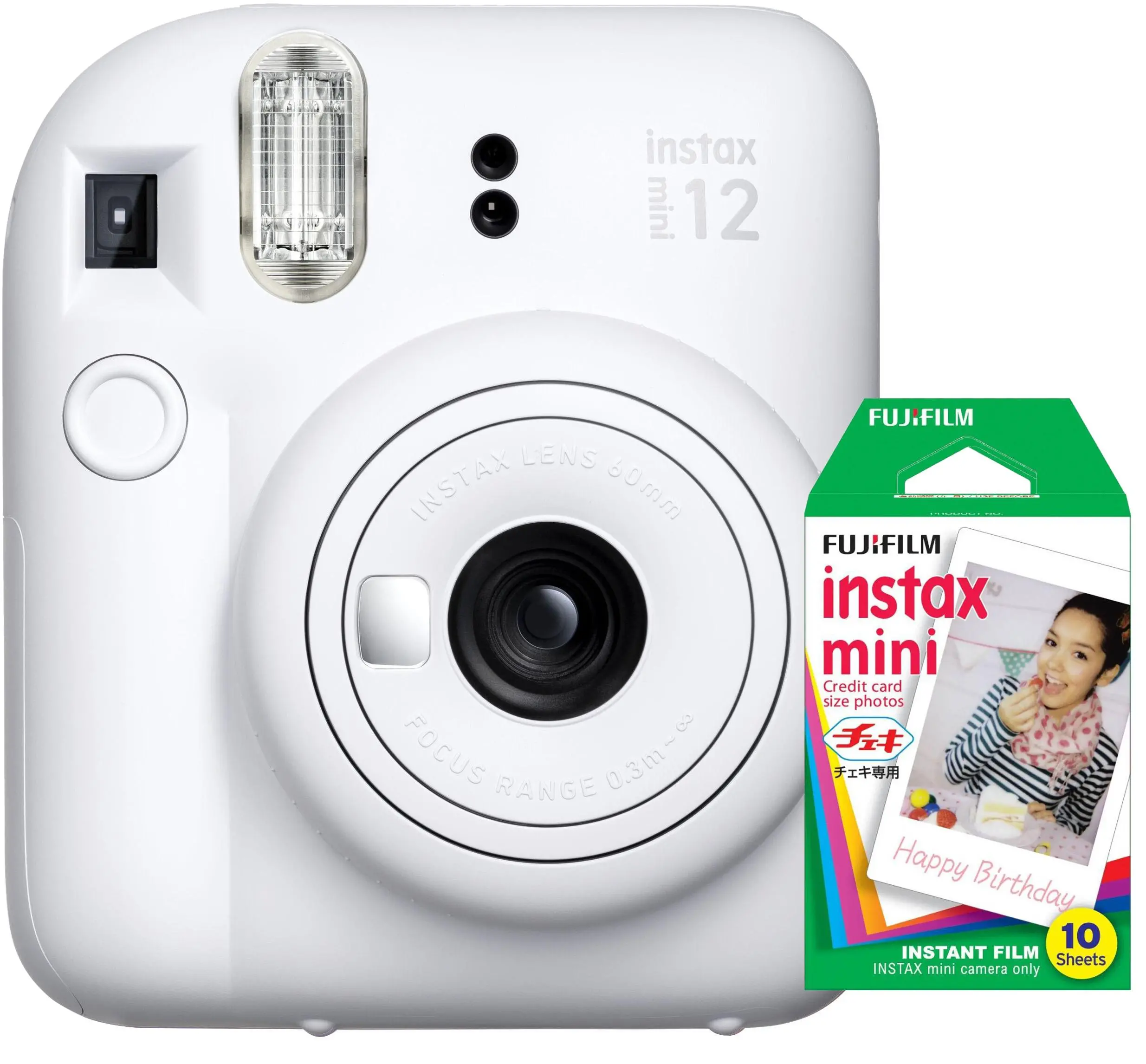 Fujifilm Instax Mini 12 Biały + wkłady 10szt