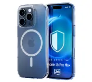 3mk MagCase do iPhone 16 Pro Max Przezroczysty