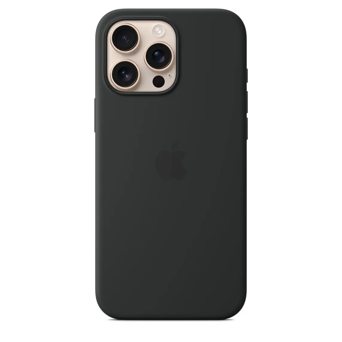 Apple silikonowe z MagSafe do iPhone 16 Pro Max Czarny