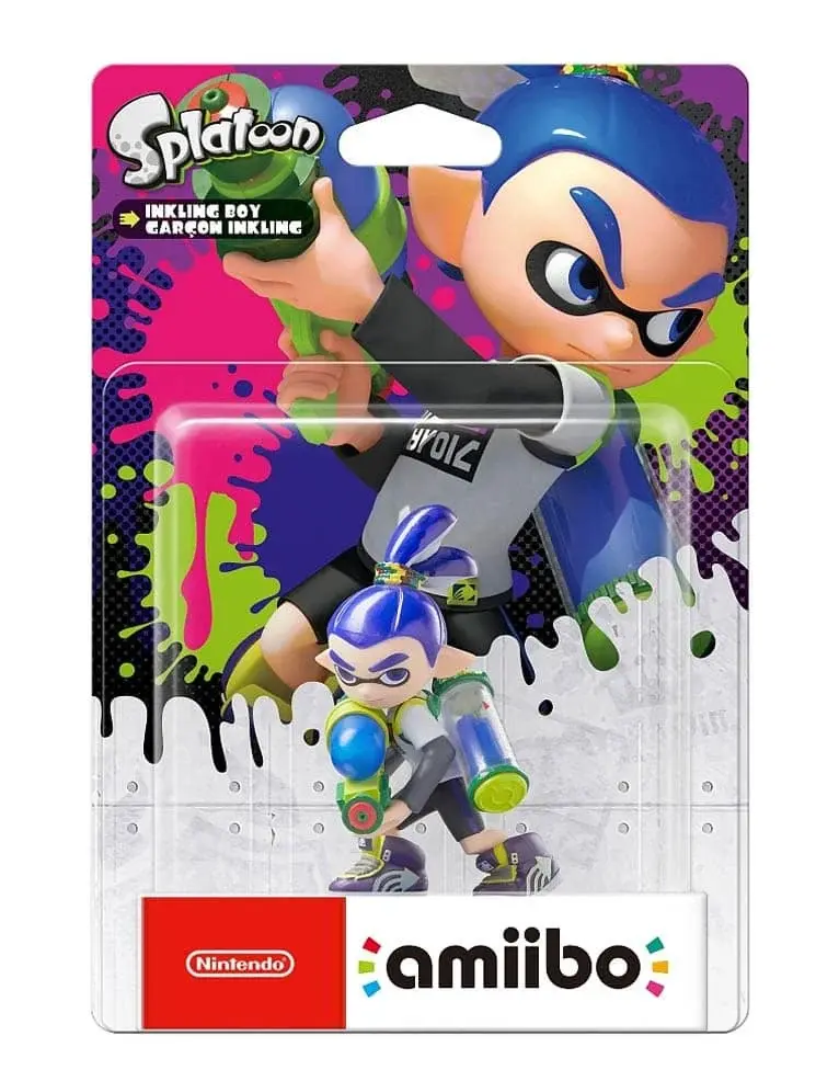 Nintendo Amiibo Splatoon - Inkling Boy Blue