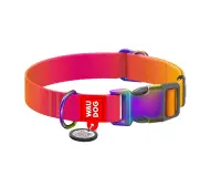 Waudog nylonowa z kodem QR rozmiar XL Gradient pomarańczowy