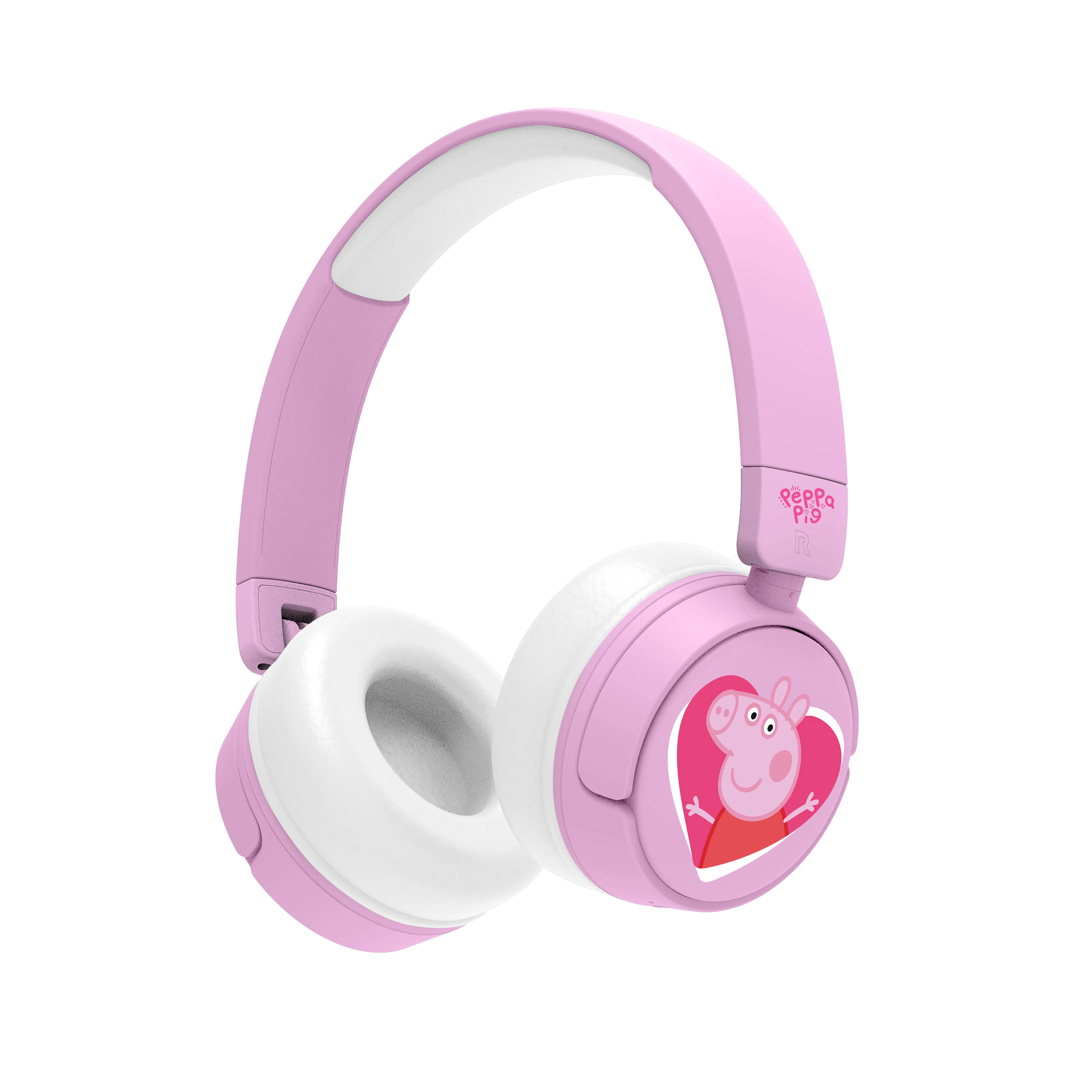 OTL Technologies Peppa Pig Love Kids Wireless Dla Dzieci Nauszne Różowo-biały
