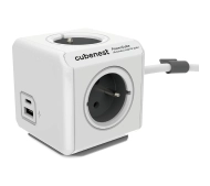 Cubenest PowerCube Extended PC420 USB PD 20W 1,5m Szary