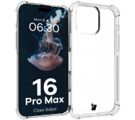 Bizon Elastyczne Salpa do iPhone 16 Pro Max Przezroczysty