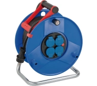 Brennenstuhl Garant IP44 / 4 gniazda 50m Tworzywo sztuczne Niebieski