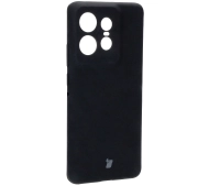 Bizon Silikonowe Soft do Motorola Edge 50 Pro Czarny