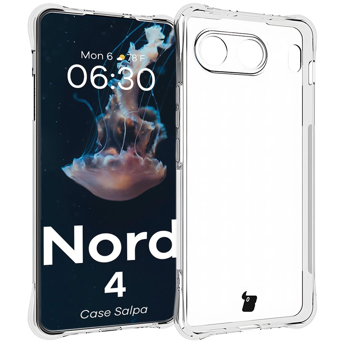 Bizon Elastyczne Salpa do OnePlus Nord 4 Przezroczysty