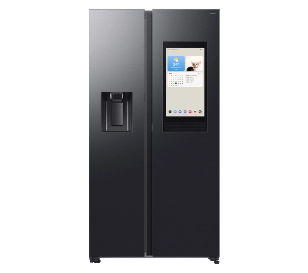 Samsung RS90F66BEFEO Pełny No Frost 178,4cm Kostkarka Komora świeżości Zdalne sterowanie Grafitowa stal