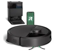 iRobot Roomba Plus 405 Combo Funkcja mopowania Stacja oczyszczająca Tworzenie mapy pomieszczenia 61dB Czarny