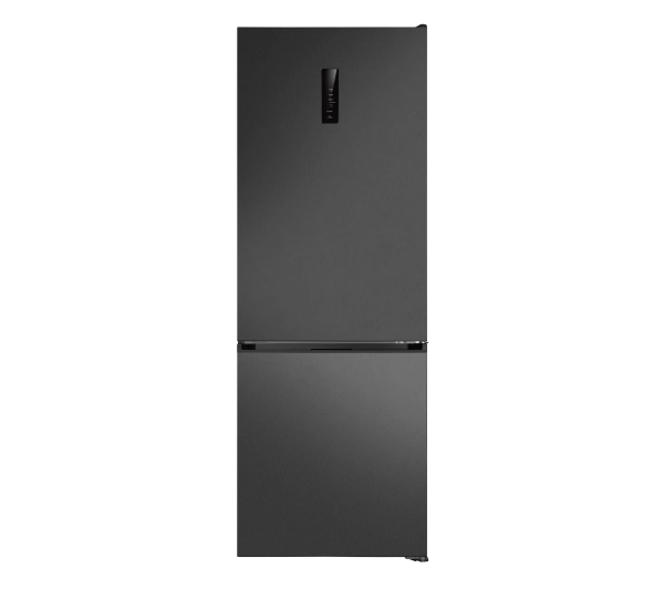 Amica FK3706D.5DFXCM (D) Pełny No Frost 200cm Komora świeżości Czarny Inox