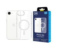 3mk EverClear MagCase do iPhone 16e Przezroczysty