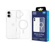 3mk EverClear MagCase do iPhone 16 Plus Przezroczysty