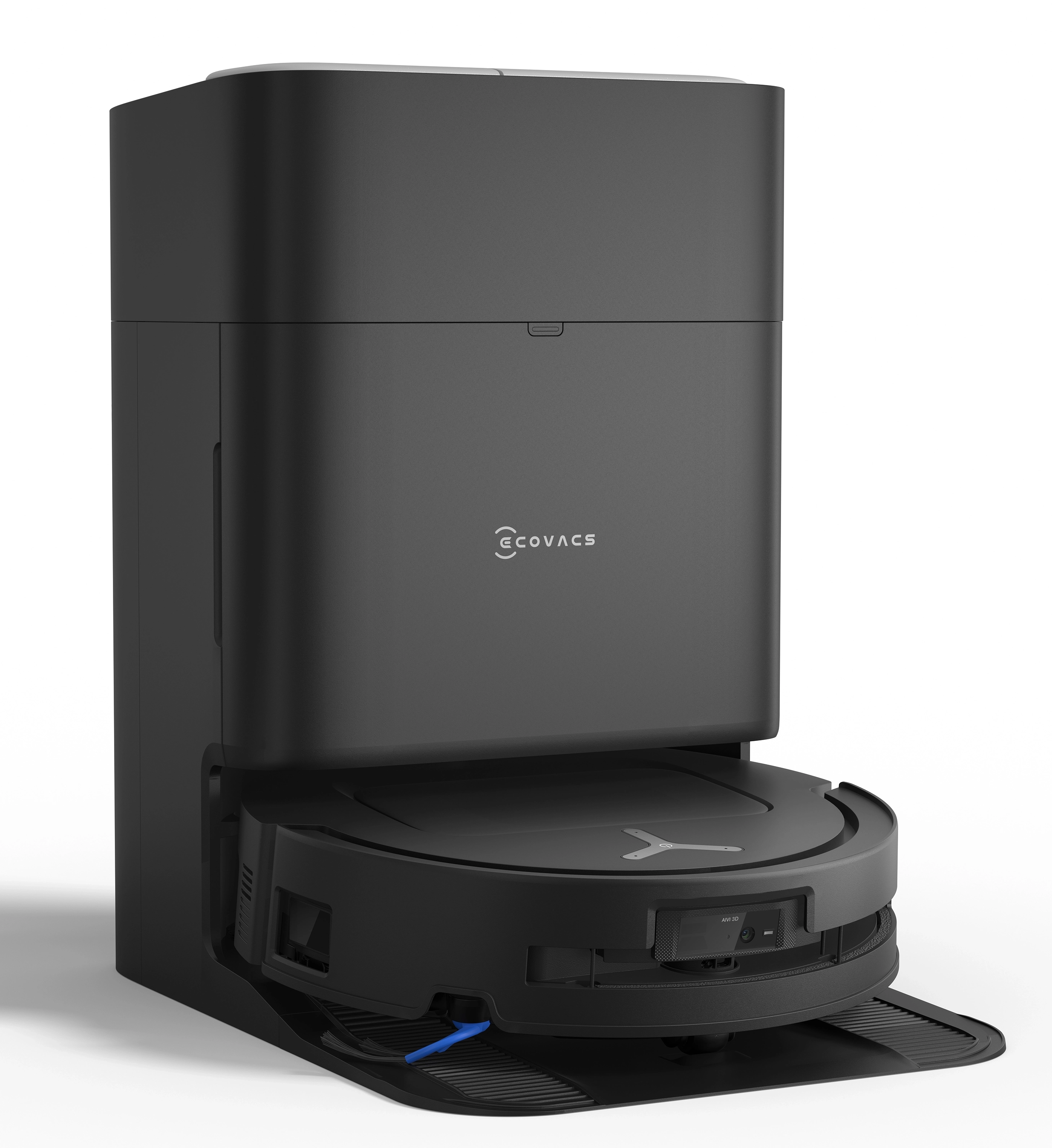 Ecovacs Deebot T80 Omni Funkcja mopowania Stacja oczyszczająca Tworzenie mapy pomieszczenia 65dB Czarny AI