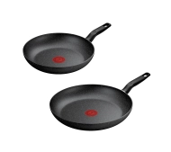 Tefal Dark Essential G0069053 Indukcja Mineralia+ 24cm, 28cm