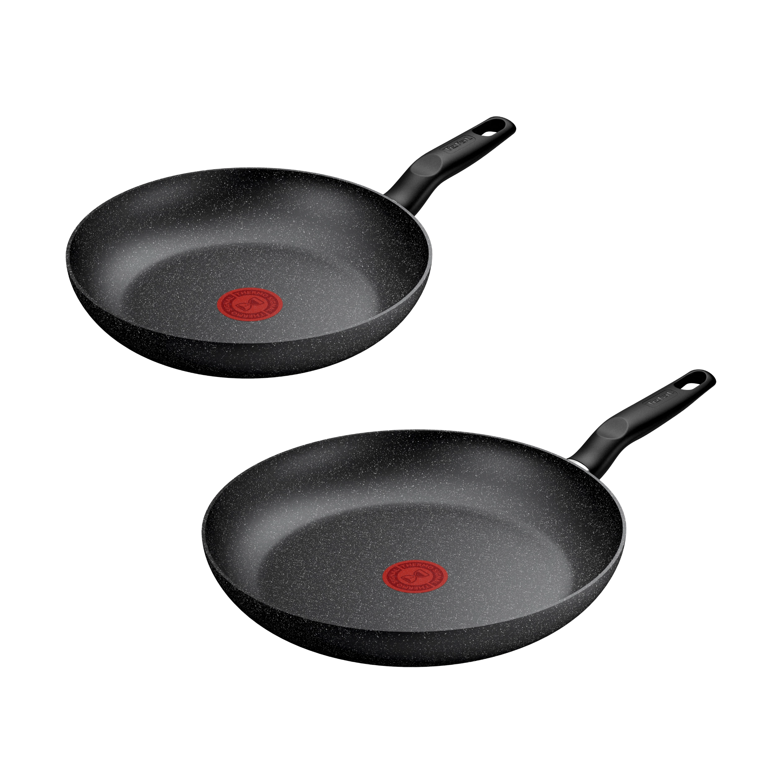 Tefal Dark Essential G0069053 Indukcja Mineralia+ 24cm, 28cm