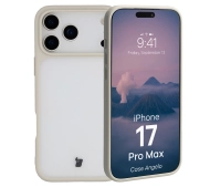 Bizon Angelo do Apple iPhone 17 Pro Max z beżową ramką