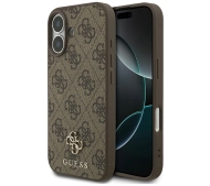 Guess 4G Small Classic Logo MagSafe do iPhone 17 brązowy