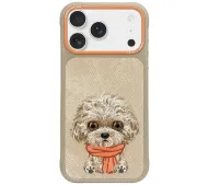 Nimmy Big Eyed Pet 2.0 Dog do iPhone 17 Pro Max Beżowy