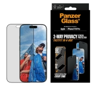 PanzerGlass prywatyzujące Ultra-Wide Fit Fastfit do iPhone 17 / 16 Pro