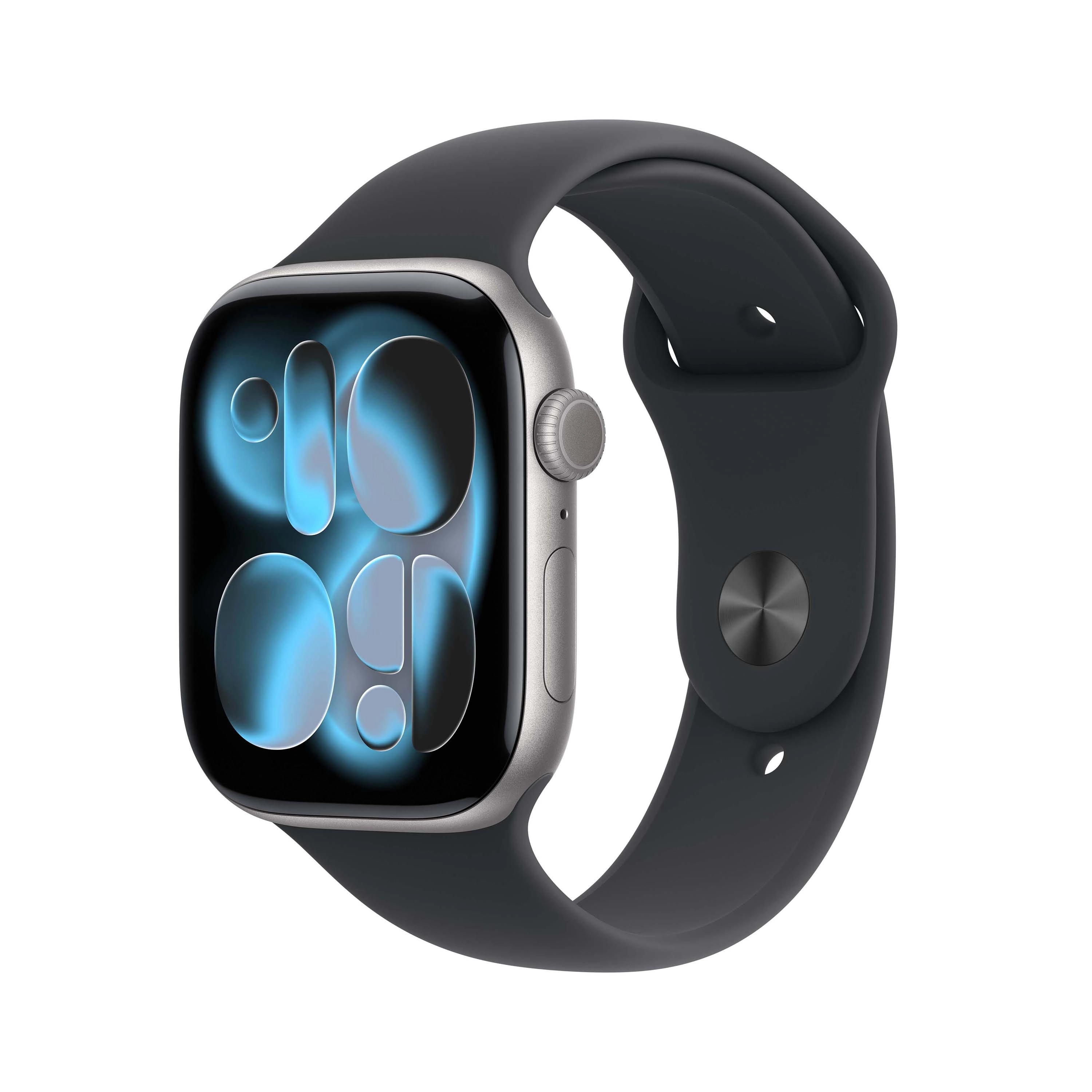 Apple Watch Series 11 GPS + Cellular 42mm z aluminium Gwiezdna szarość Pasek sportowy Czarny M/L