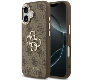 Guess 4G Big 4G Classic Logo do iPhone 17 brązowy złoty