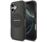 AMG Double Layer Transparent Graphics MagSafe do iPhone 17 czarny