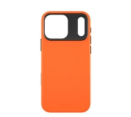 Yaxo Leather Gear Slim Case MagSafe do iPhone 17 Pro Pomarańczowy