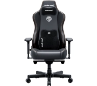 Anda Seat Kaiser 3E XL Gamingowy do 150kg Skóra ECO Czarny