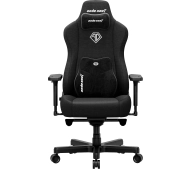 Anda Seat Kaiser 3E XL Gamingowy do 150kg Tkanina Czarny