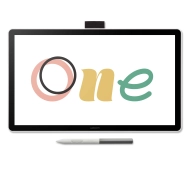 Wacom One 14 Pen Display Biały