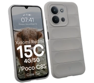 Bizon Pancerne Tur do Xiaomi Redmi 15C 4G / 5G / POCO C85 4G Szary