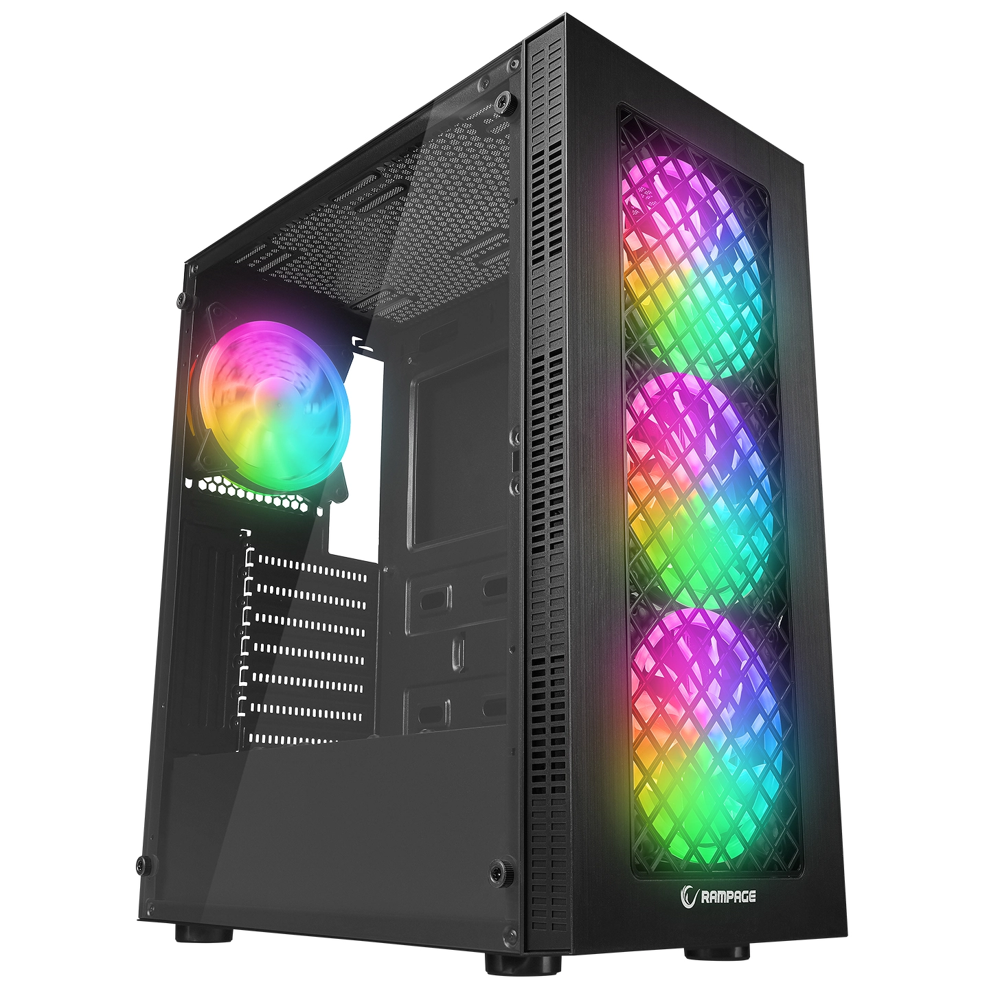 Rampage PLAID V1 RGB Czarny