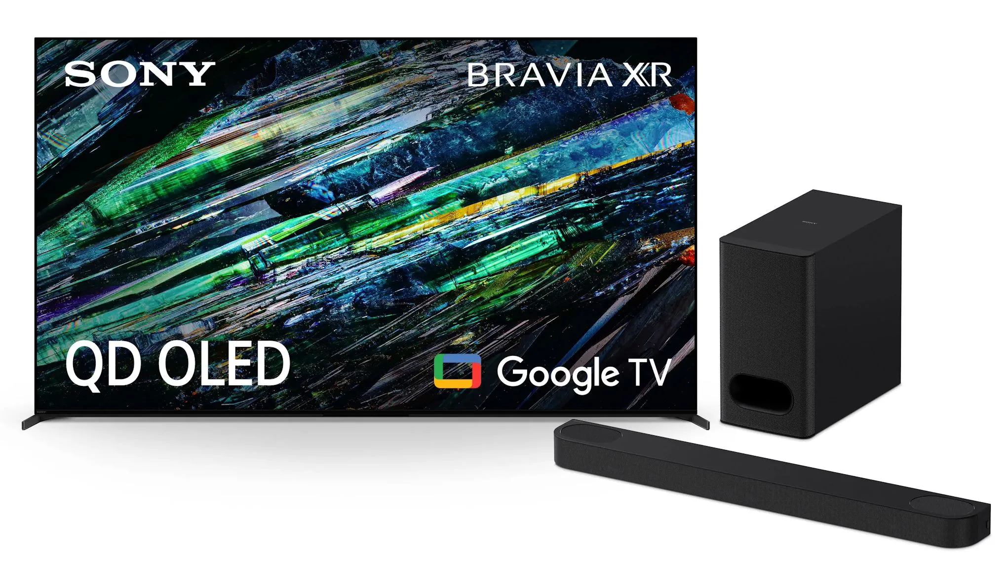 Sony XR-77A95L 77" QD-OLED 4K 120Hz Google TV Dolby Vision Dolby Atmos DTS-X HDMI 2.1 DVB-T2 + Soundbar HT-BD60