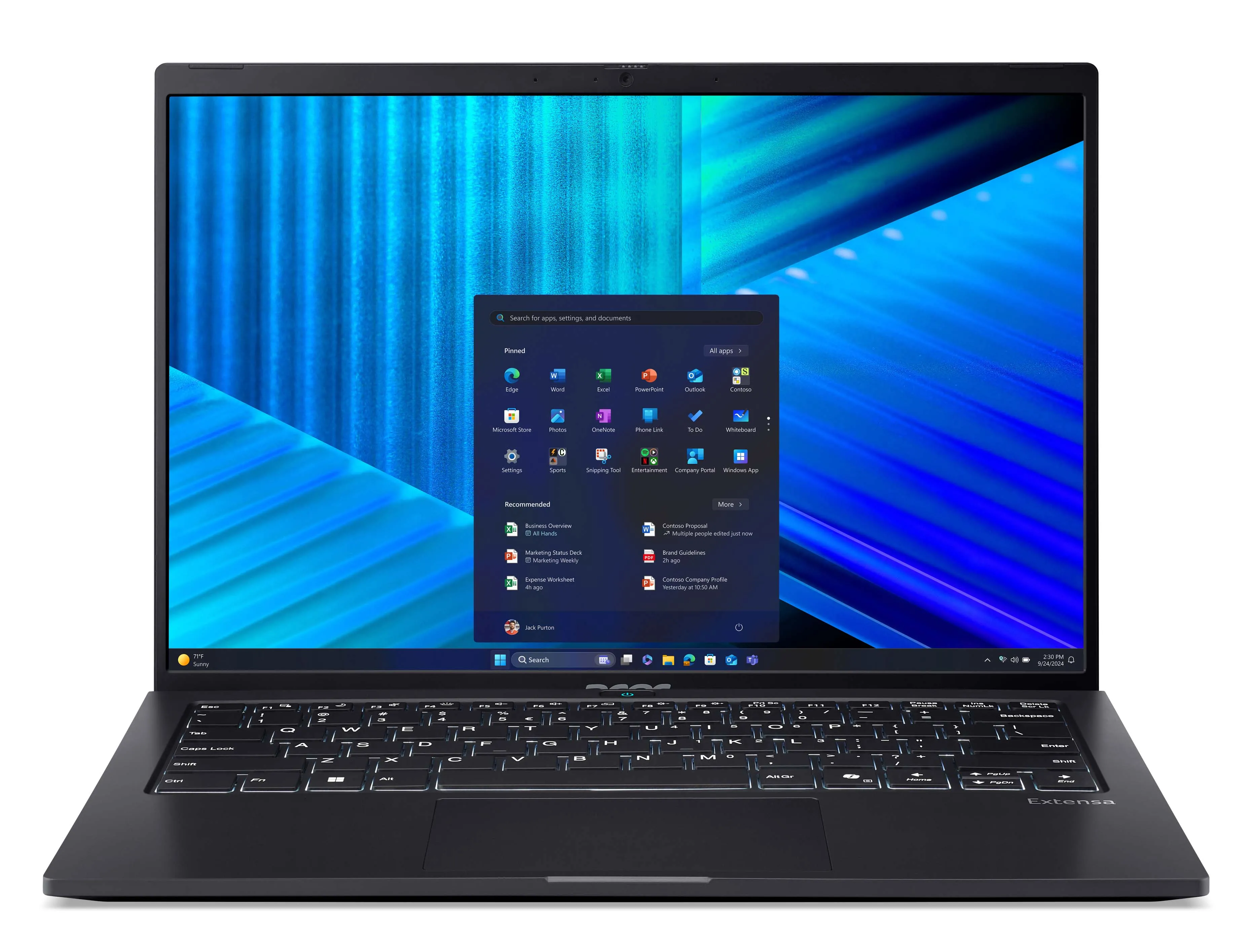 Acer Extensa 14 EXO14-71-EP 14" Ultra 5 125H 16GB RAM 512GB Dysk SSD Win11 Pro Czarny
