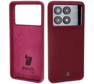 Bizon Soft Case do Xiaomi Poco F6 Pro Ciemnofioletowy