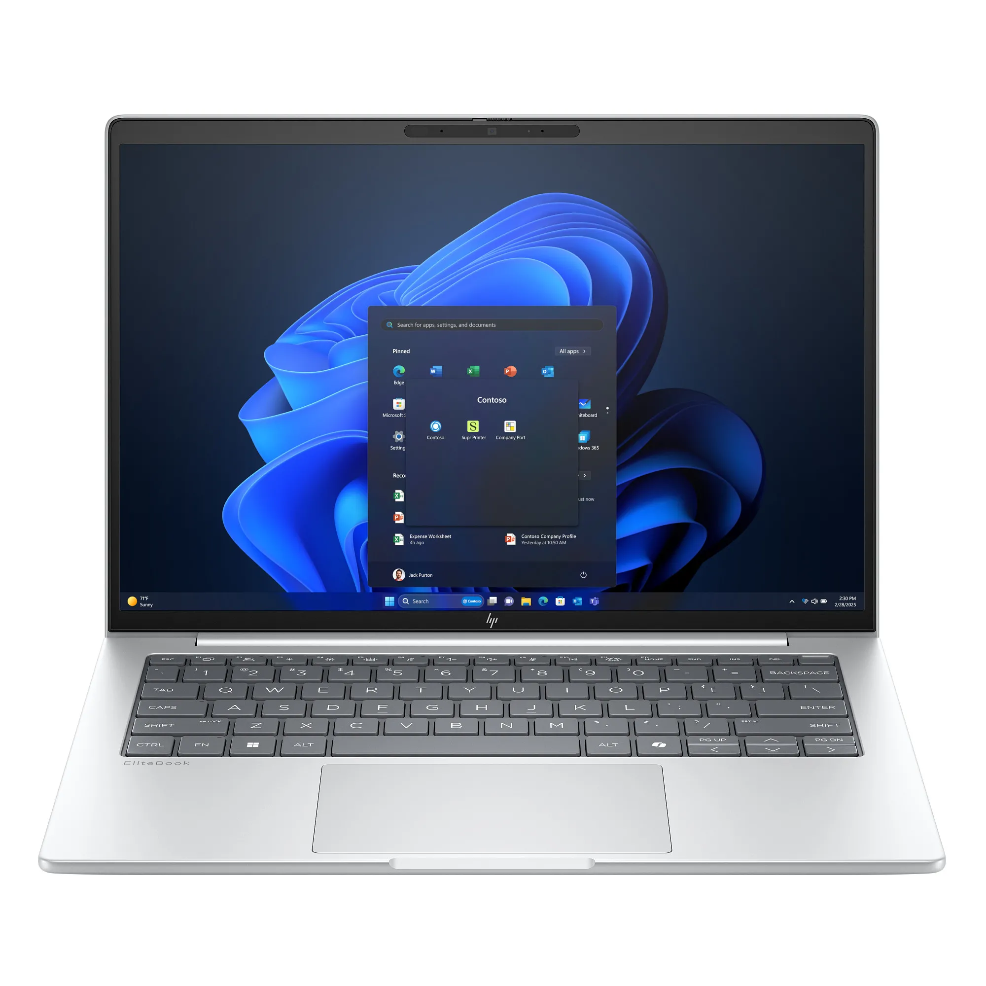 HP EliteBook 8 G1i 14" Ultra 5 225U 32GB RAM 512GB Dysk SSD Win11 Pro Srebrny Funkcje AI