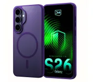 3mk Hardy Hazy MagCase do Galaxy S26 Fioletowy