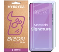 Bizon elastyczne Glass Mule Duo do Motorola Signature 2 sztuki