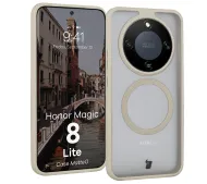 Bizon MatteO do Honor Magic8 Lite Beżowy