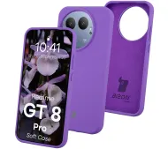 Bizon Soft do Realme GT 8 Pro Fioletowy
