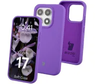 Bizon Soft do Xiaomi 17 Śliwkowy