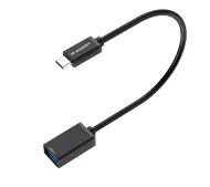 Wozinsky WOTGY1S USB-C 3.0 do USB-A 3.0 Czarny