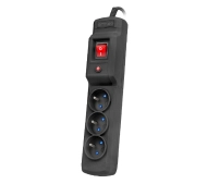 Armac MULTI M3 3 gniazda 5m Czarny