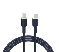 Vayox VA0062 Premium line USB-C - USB-C 1m 3A Granatowy